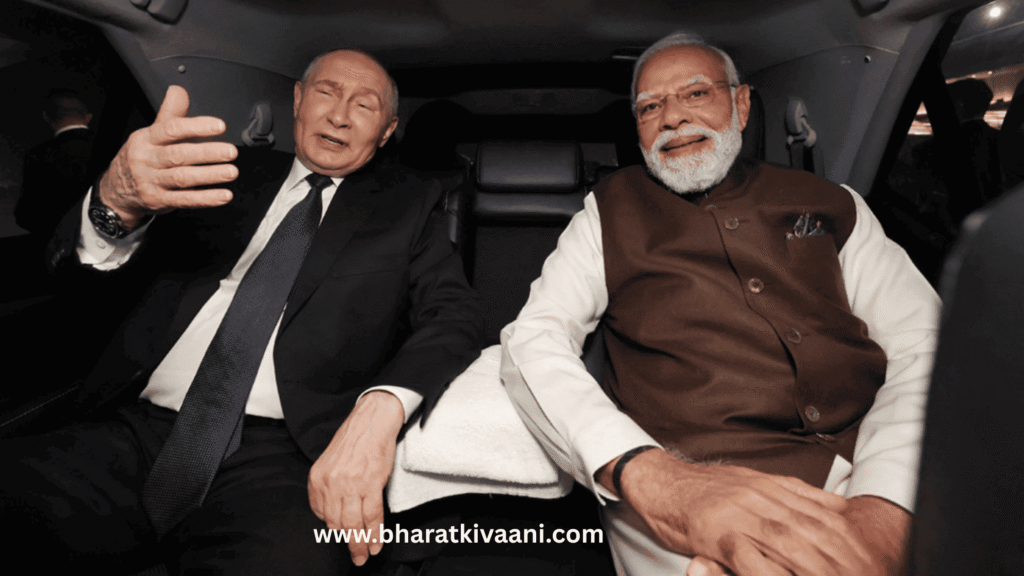 Vladimir Putin With Narendra Modi