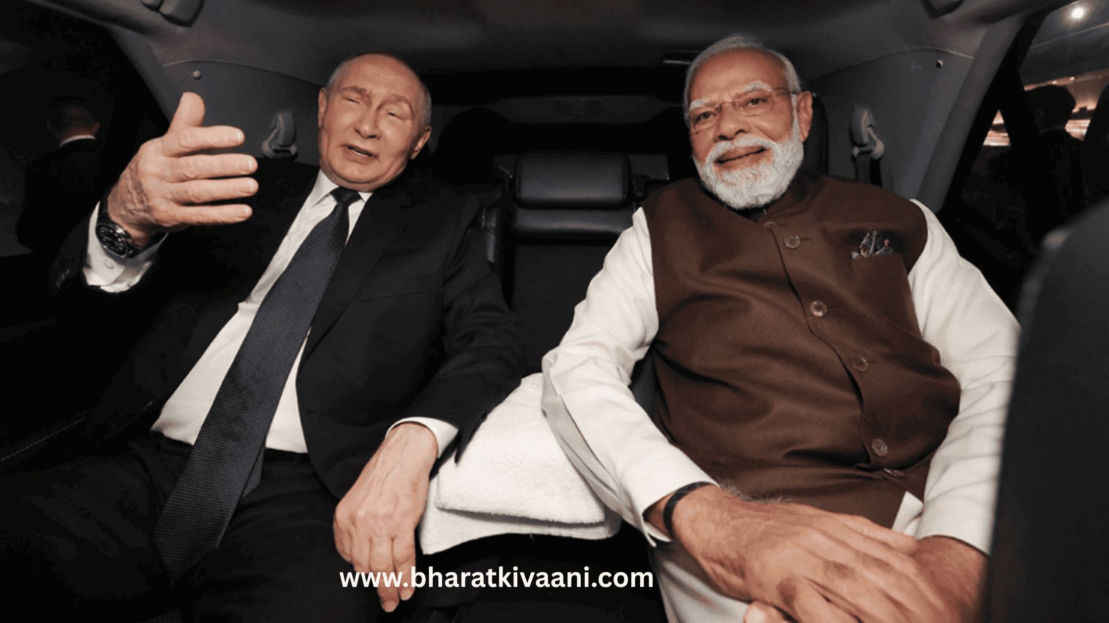 Vladimir Putin With Narendra Modi