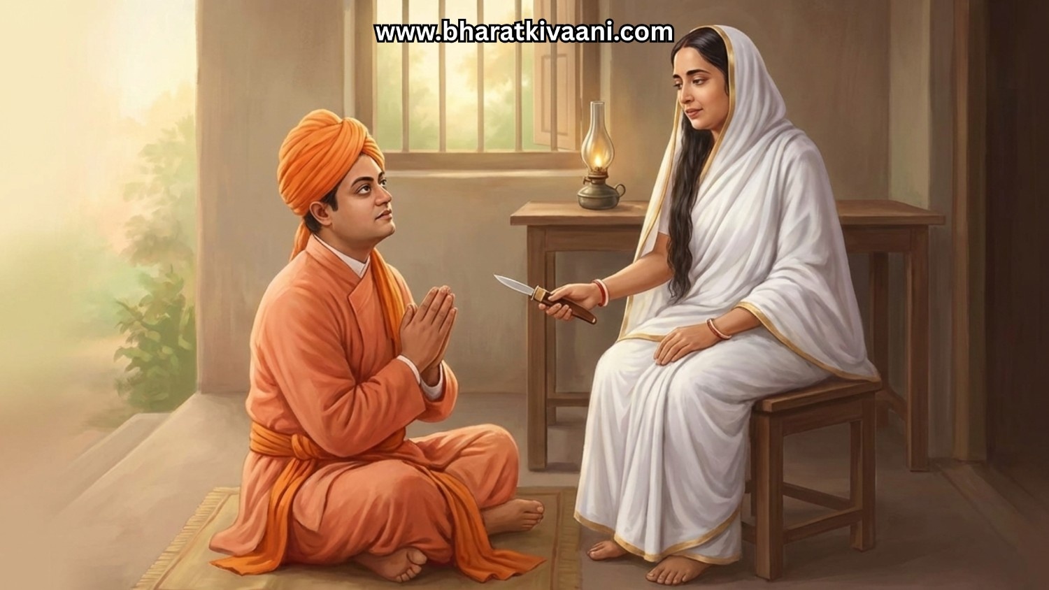 माँ शारदा देवी के साथ स्वामी विवेकांनद